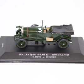 IXO 1.43 BENTLEY SPORT 3.0 LITRE  1927 Le MANS WINNER Car #3  ( LM1927 )