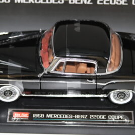 SUN STAR European collectables 1.18 Mercedes Benz 1958 220SE Coupe  Black color ( 3565 )