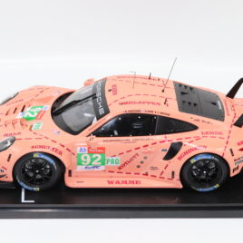 IXO 1.18 Porsche 911 GT3 RSR #92 ( Pink pig )  2018 Le Mans 24 hour class winner  Limited edition ( LEGT18003 )