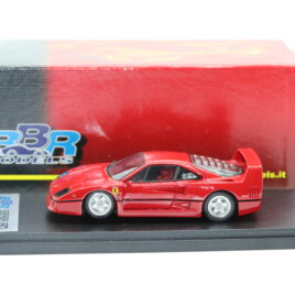 BBR 1.43 Ferrari F40  1987 Street version BG140  red colour  ( 8 011984 031401 )