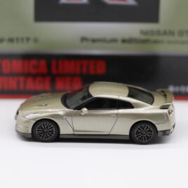 TOMICA TOMYTEC 1.64 Nissan R35 GT-R  45th anniversary Premium edition  silica brass colour  ( LV-N117 )