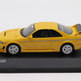 KYOSHO 1.43 NISSAN R33 GT-R  NISMO 400R  Yellow colour  ( KSR43101Y )