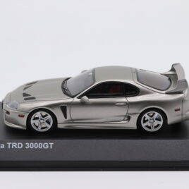 KYOSHO 1.43 TOYOTA TRD 3000GT  Toyota supra base  Silver colour  ( KSR43102S )