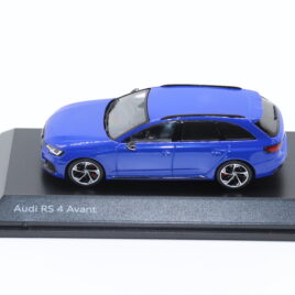 AUDI dealer model 1.43 AUDI RS 4 Avant  Nogaro blue colour ( 501 1714231 )