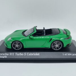 MINICHAMPS 1.43 Porsche 911 Turbo S Cabriolet 2020 Python Green colour ( 410 069482 )