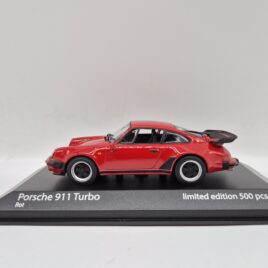 Minichamps 1.43 Porsche 911 ( 930 ) Turbo 1977 Red colour ( 943 069007 )