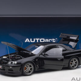 Autoart Models 1.18 Nissan Skyline R34 GT-R V-Spec II Black colour ( 77407 )