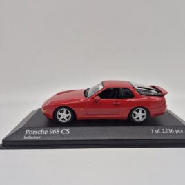 Minichamps 1.43 Porsche 968 CS 1993  Red colour ( 400 062321 )