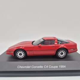 Schuco Spark Models 1.43 Chevrolet Corvette C4 Coupe 1984  Red colour ( 450926500 )