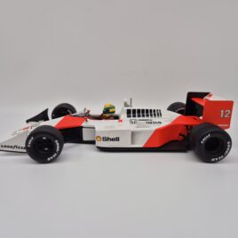 WERK83 Models 1.18 McLaren MP4/4 Ayrton Senna 1988 British F1 GP winner ( W18056001 )